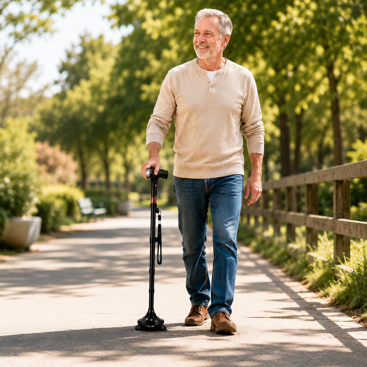 SusanSmith | StabiliTrek Foldable Aluminum Quad Cane