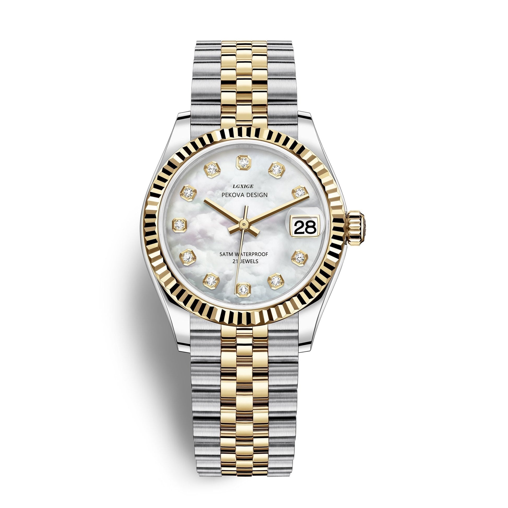 SusanSmith | Stainless Steel Wristwatch | Classic Design