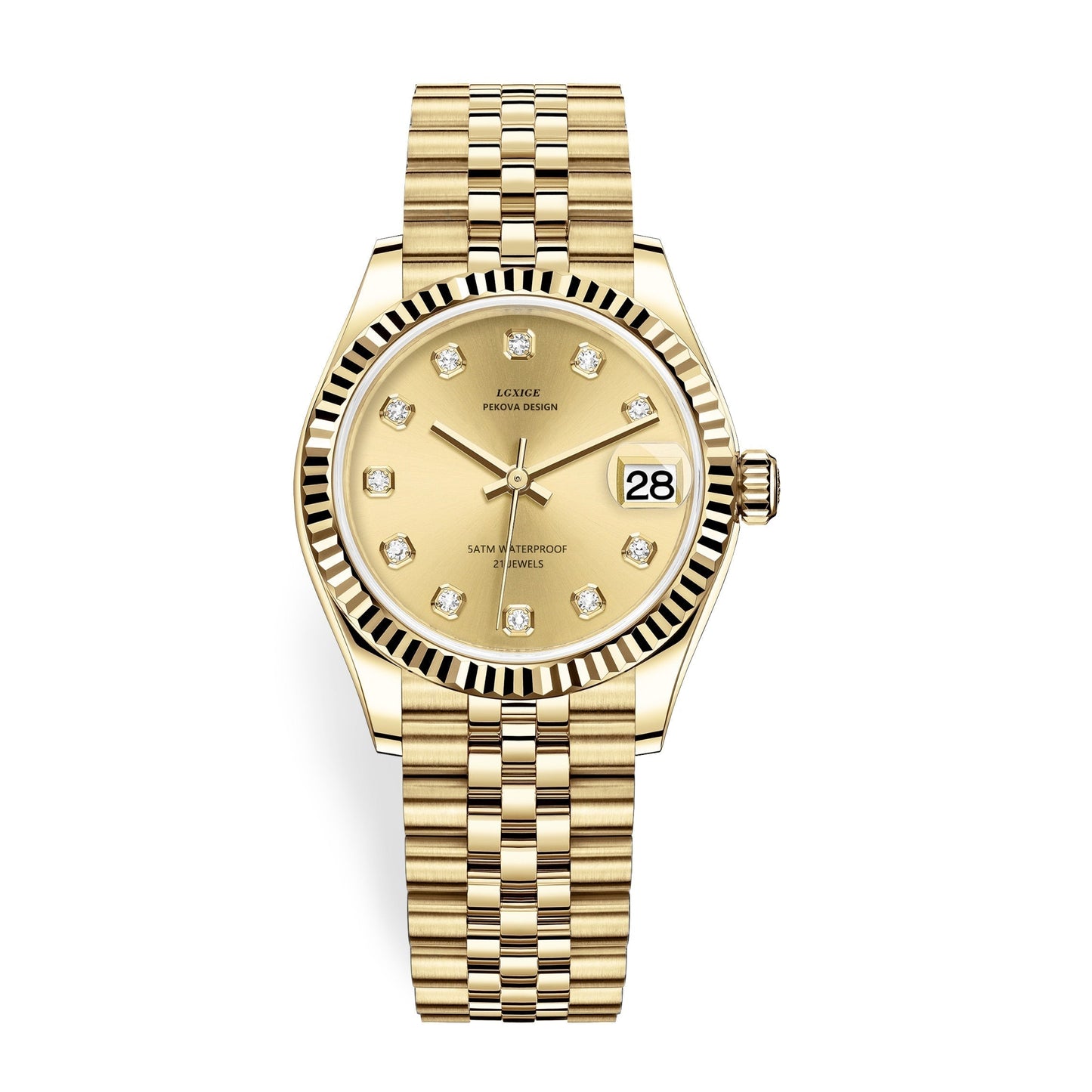 SusanSmith | Stainless Steel Wristwatch | Classic Design