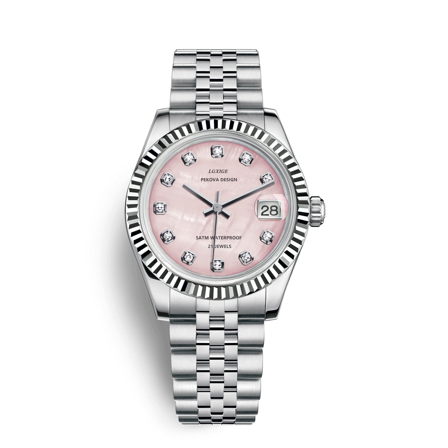 SusanSmith | Stainless Steel Wristwatch | Classic Design