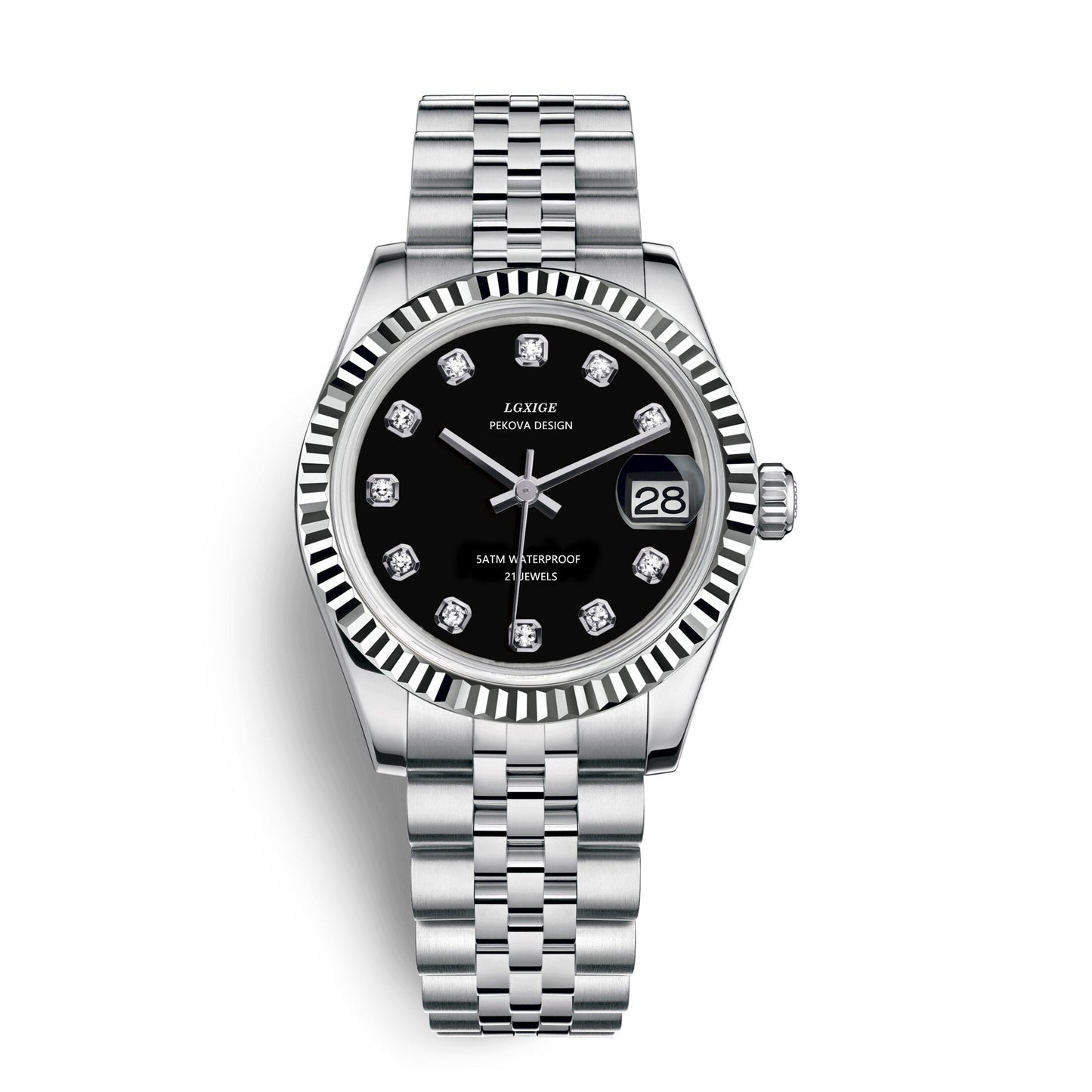 SusanSmith | Stainless Steel Wristwatch | Classic Design
