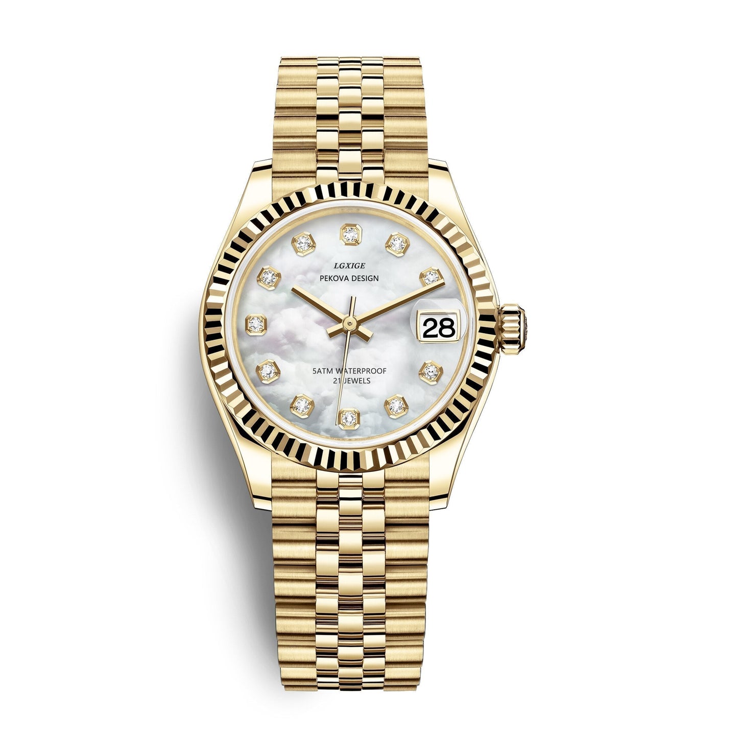 SusanSmith | Stainless Steel Wristwatch | Classic Design