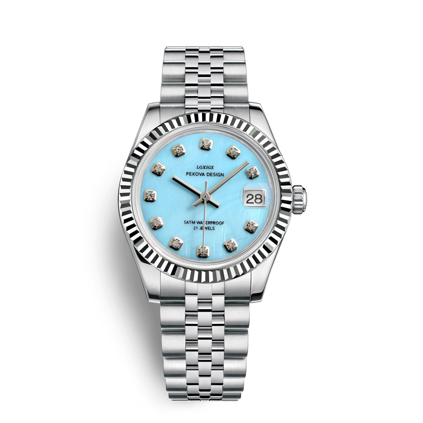 SusanSmith | Stainless Steel Wristwatch | Classic Design