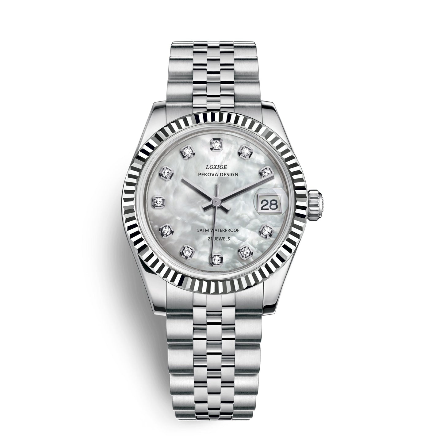 SusanSmith | Stainless Steel Wristwatch | Classic Design