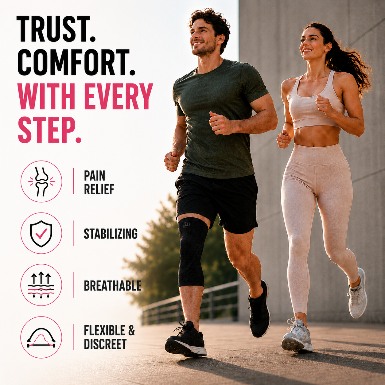 SusanSmith | Stridexia Compression Knee Sleeve