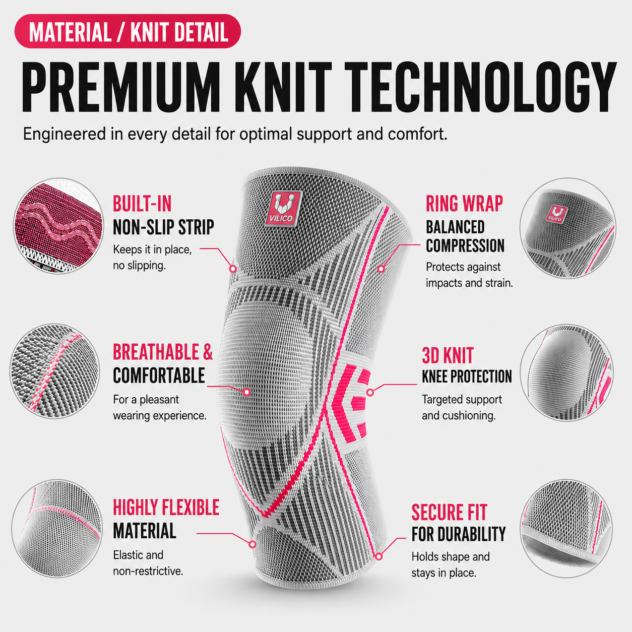 SusanSmith | Stridexia Compression Knee Sleeve