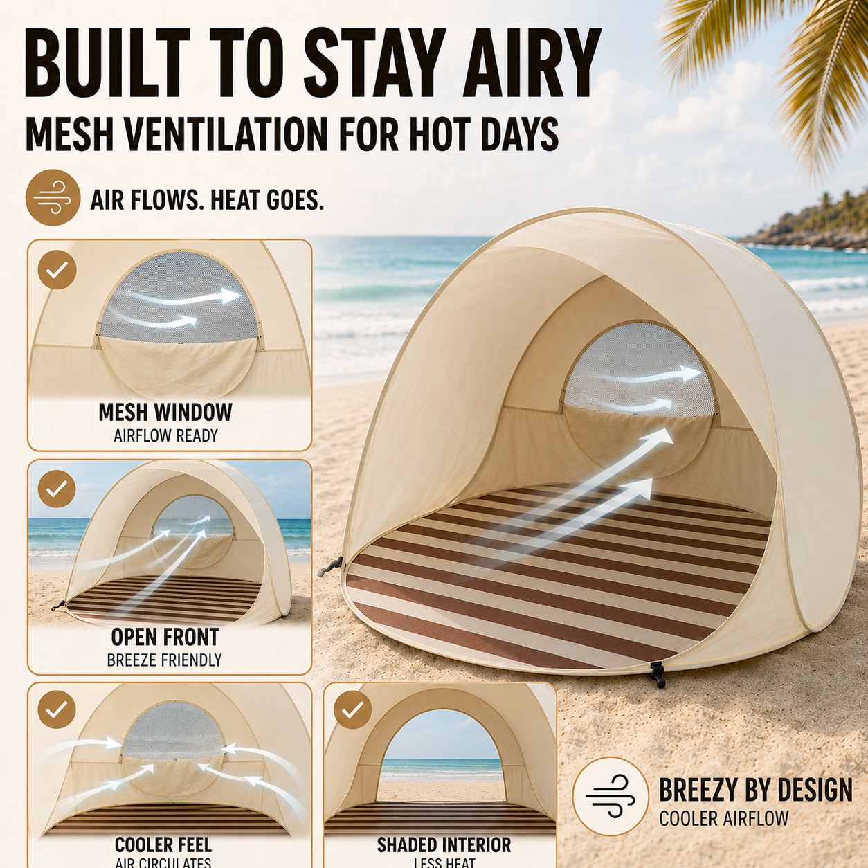 SusanSmith | Sunverra Pop Up Beach Shelter