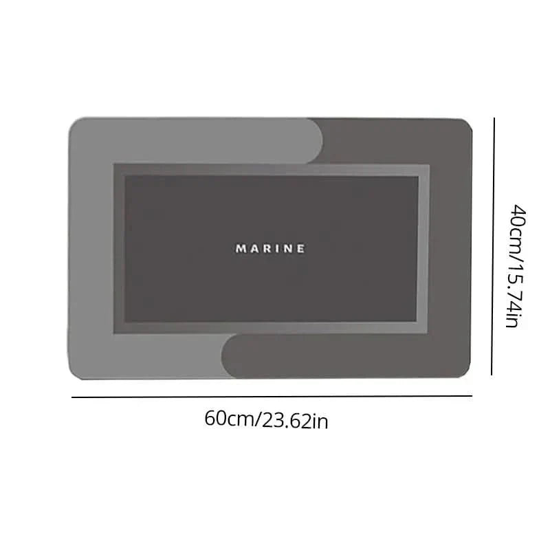 SusanSmith | Super Absorbent Bathroom Mat 40×60 cm, Non-Slip & Comfortable