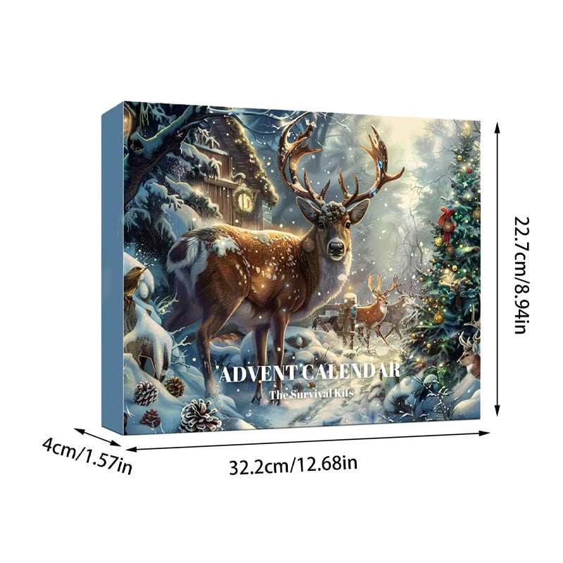 SusanSmith | Survival Tools Advent Calendar for Adults Teens 24 Days Christmas Countdown