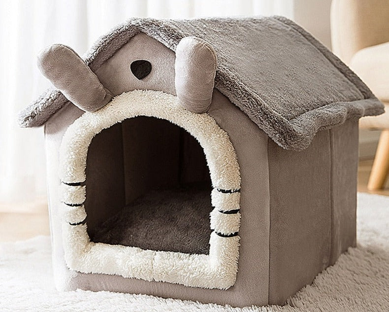 SusanSmith SusanSmith™ Fluffy Pet House | A Cozy & Warm Sleeping Place for Your Pet