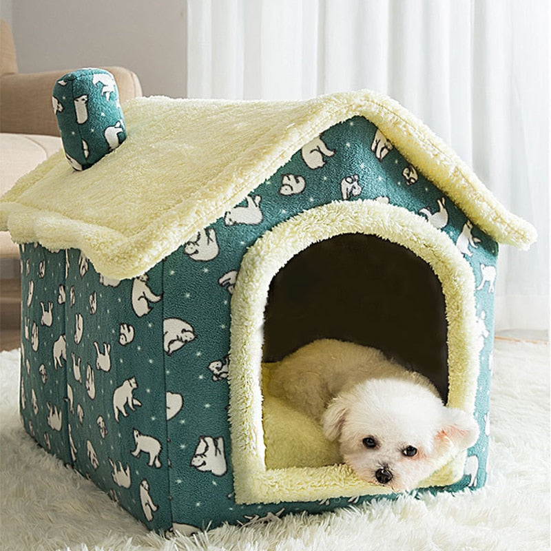 SusanSmith SusanSmith™ Fluffy Pet House | A Cozy & Warm Sleeping Place for Your Pet
