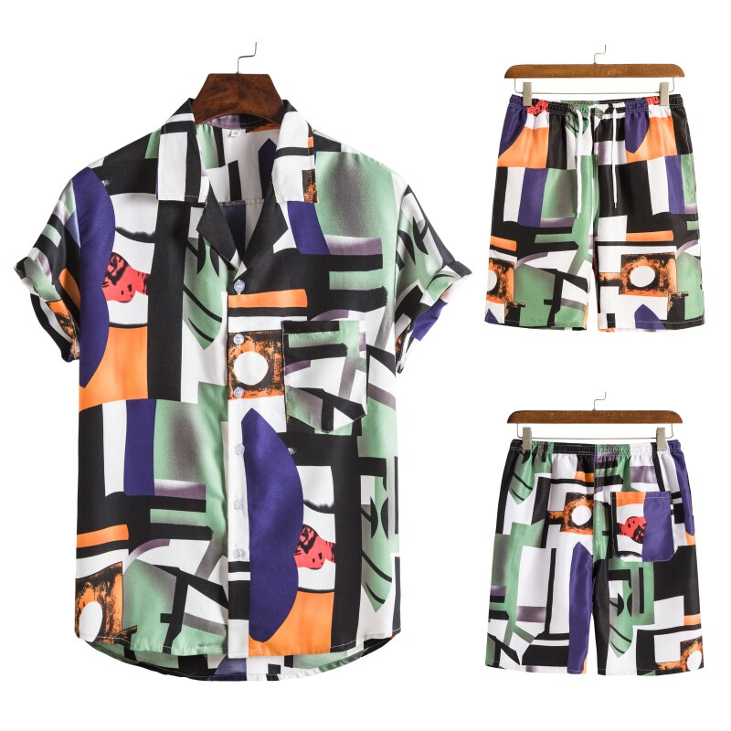 SusanSmith SusanSmith™ Hawaiian Men's Jumpsuit | A Cheerful & Summery Jumpsuit for the Summer