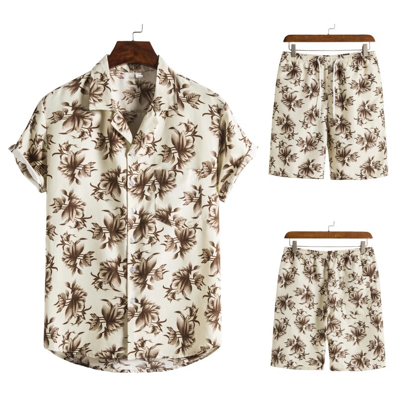SusanSmith SusanSmith™ Hawaiian Men's Jumpsuit | A Cheerful & Summery Jumpsuit for the Summer