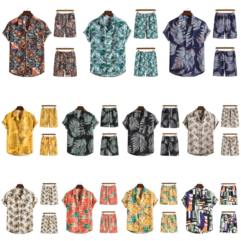 SusanSmith SusanSmith™ Hawaiian Men's Jumpsuit | A Cheerful & Summery Jumpsuit for the Summer