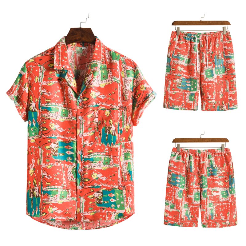 SusanSmith SusanSmith™ Hawaiian Men's Jumpsuit | A Cheerful & Summery Jumpsuit for the Summer