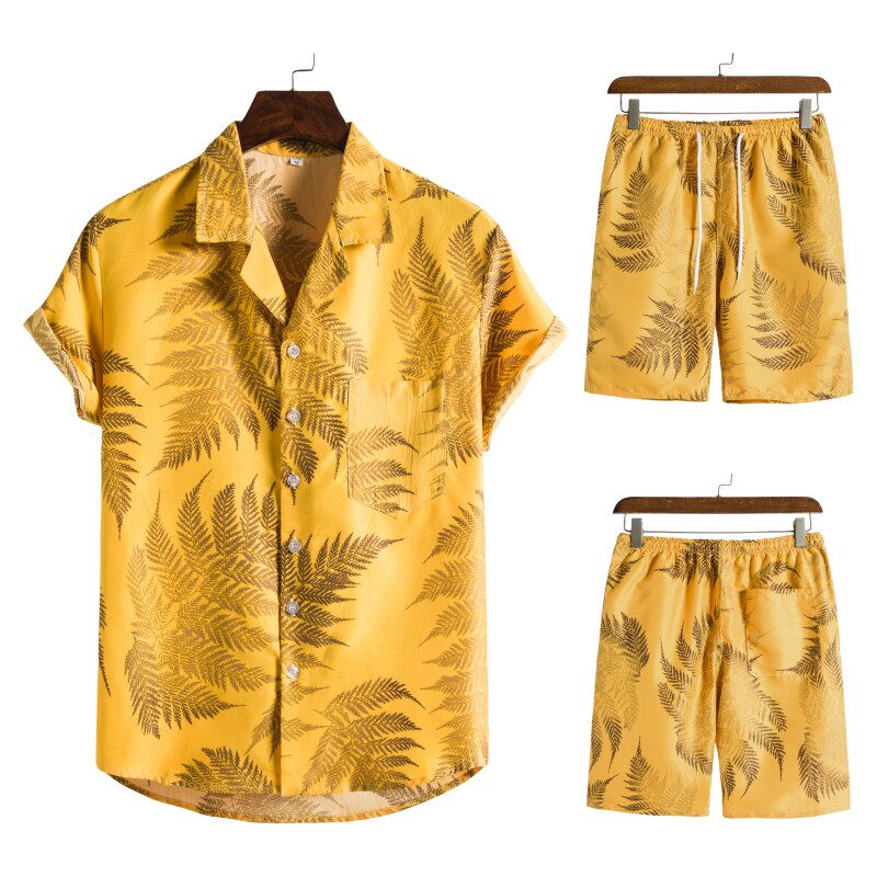 SusanSmith SusanSmith™ Hawaiian Men's Jumpsuit | A Cheerful & Summery Jumpsuit for the Summer