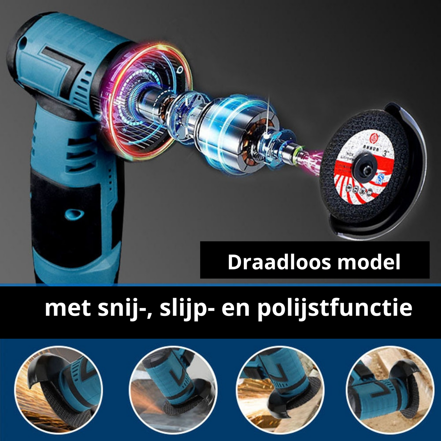 SusanSmith SusanSmith™ Powerful Angle Grinder | For All Your Tasks