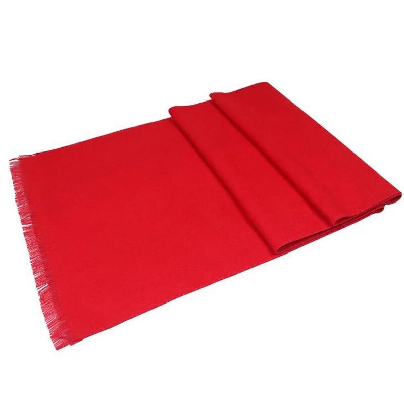 SusanSmith SusanSmith™ Red Cashmere Scarf | Soft and Warm Cashmere Scarf