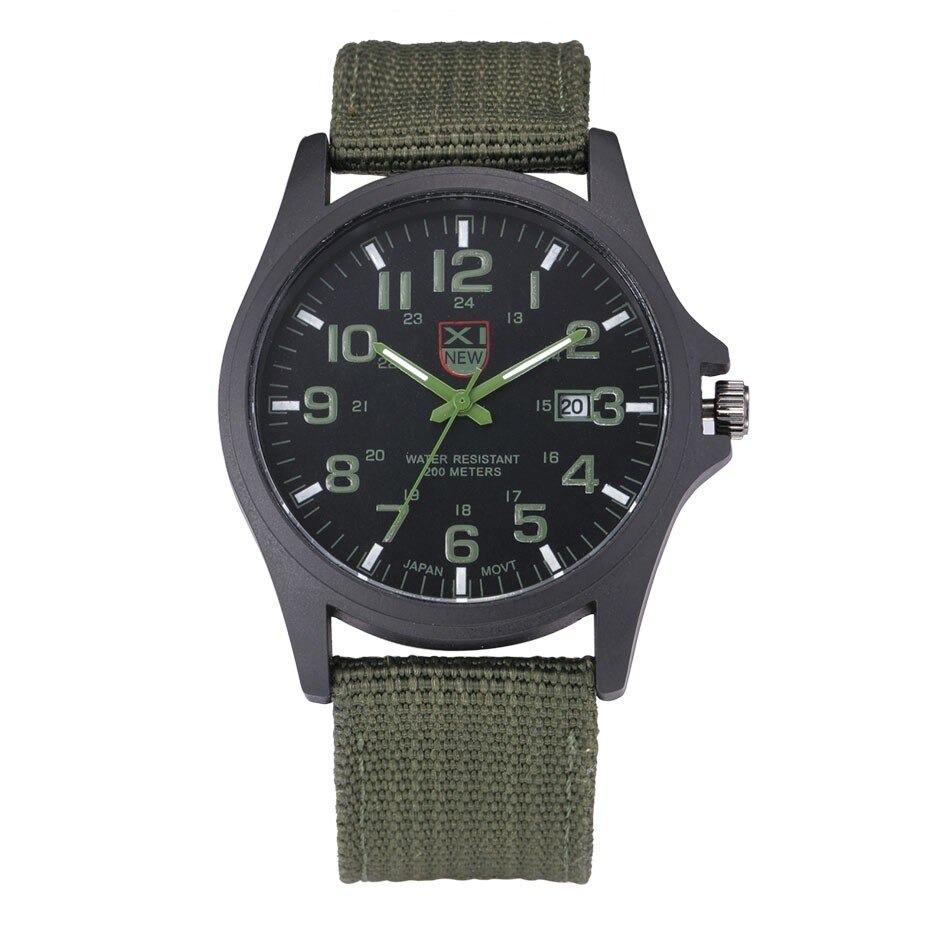 SusanSmith | Tactical Men's Watch AdventureTime – Waterproof and Shock Resistant with LED
