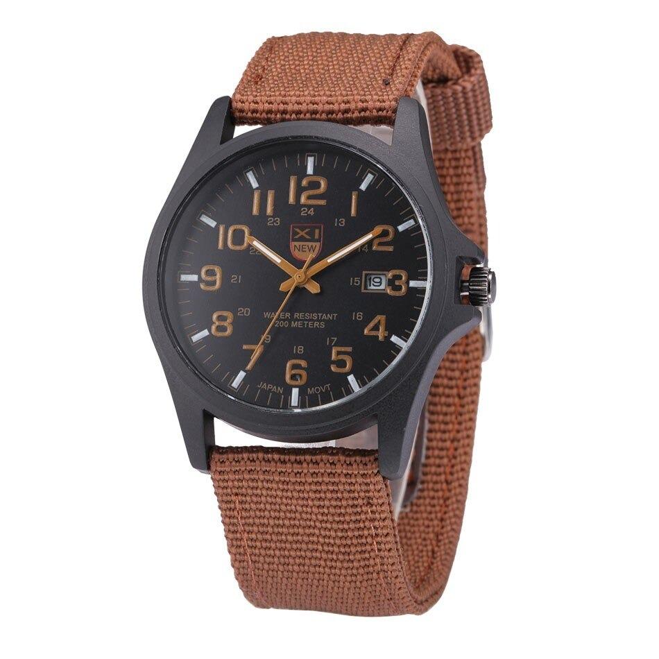 SusanSmith | Tactical Men's Watch AdventureTime – Waterproof and Shock Resistant with LED