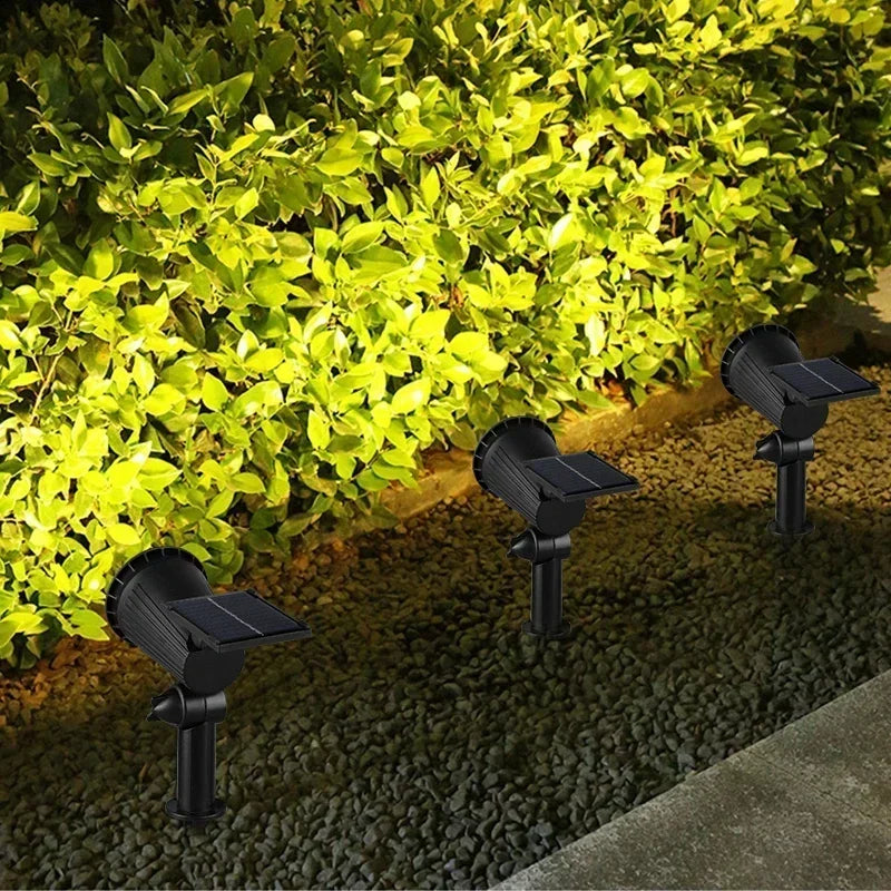 SusanSmith | Terralux Solar-Powered In-Ground Garden Spotlight