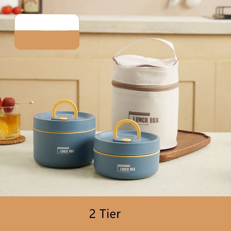 SusanSmith | Thermo-insulated lunch box containers made of stainless steel