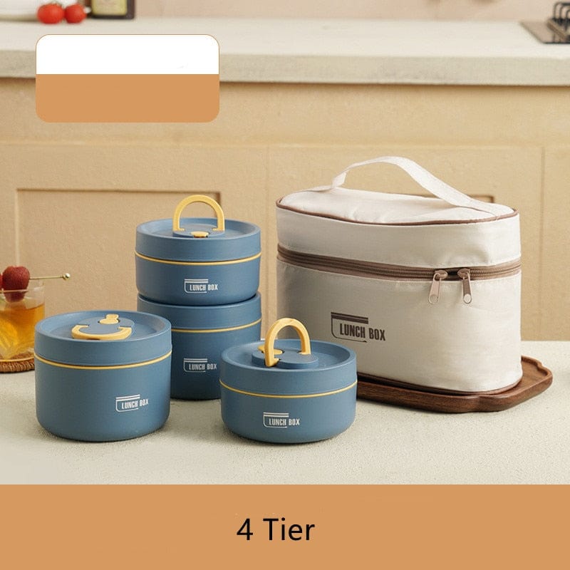 SusanSmith | Thermo-insulated lunch box containers made of stainless steel