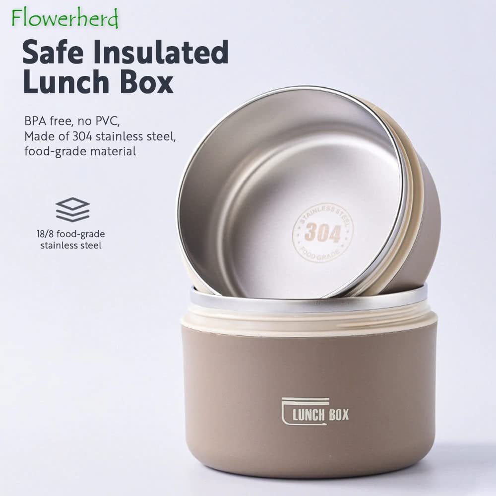 SusanSmith | Thermo-insulated lunch box containers made of stainless steel