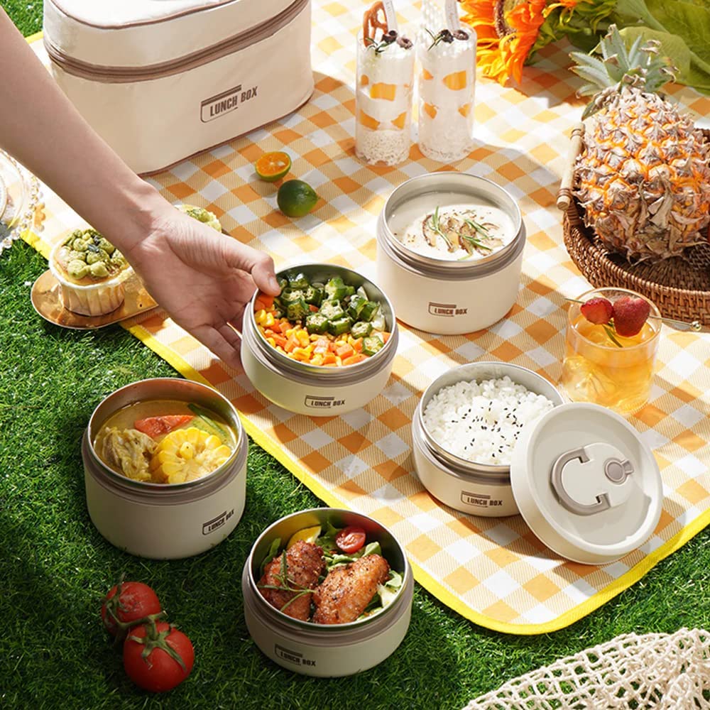 SusanSmith | Thermo-insulated lunch box containers made of stainless steel