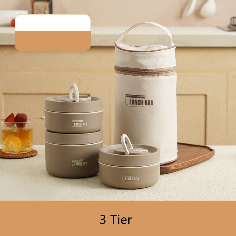 SusanSmith | Thermo-insulated lunch box containers made of stainless steel