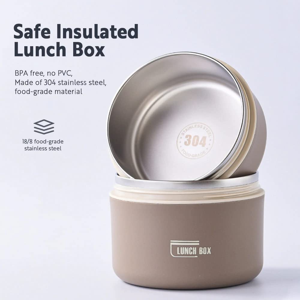 SusanSmith | Thermo-insulated lunch box containers made of stainless steel