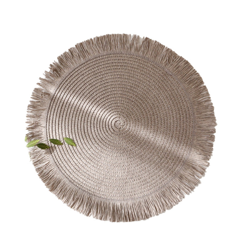 SusanSmith | ThermoLuxe | Round Braided Placemats