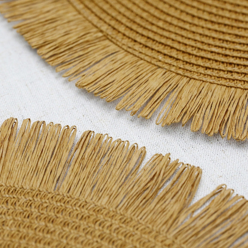 SusanSmith | ThermoLuxe | Round Braided Placemats