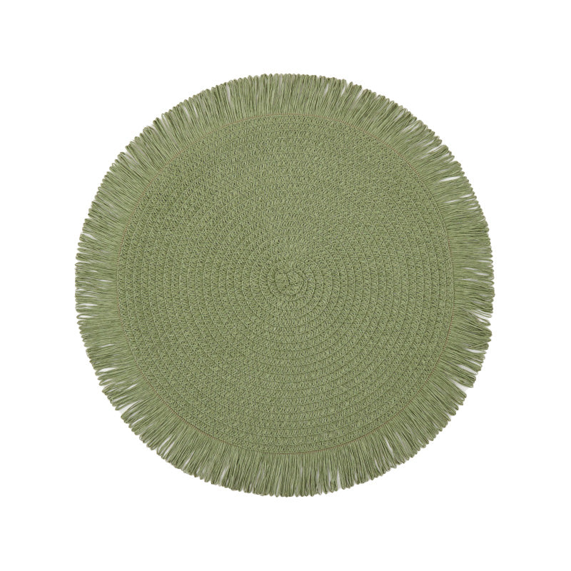 SusanSmith | ThermoLuxe | Round Braided Placemats
