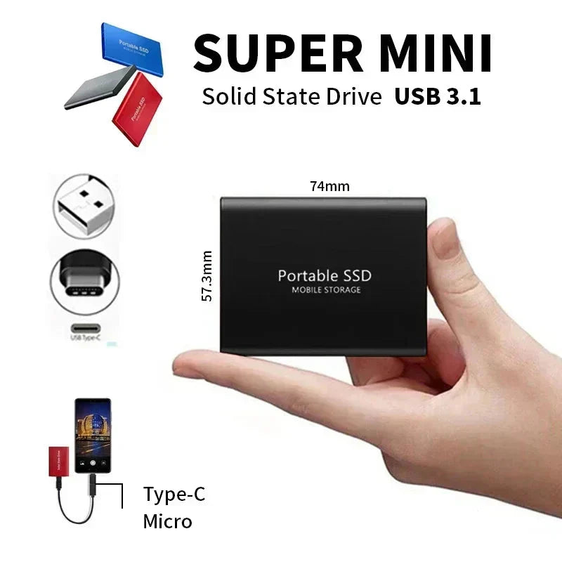 SusanSmith | Ultra-fast 128GB SSD – Compact. Sturdy. Always ready
