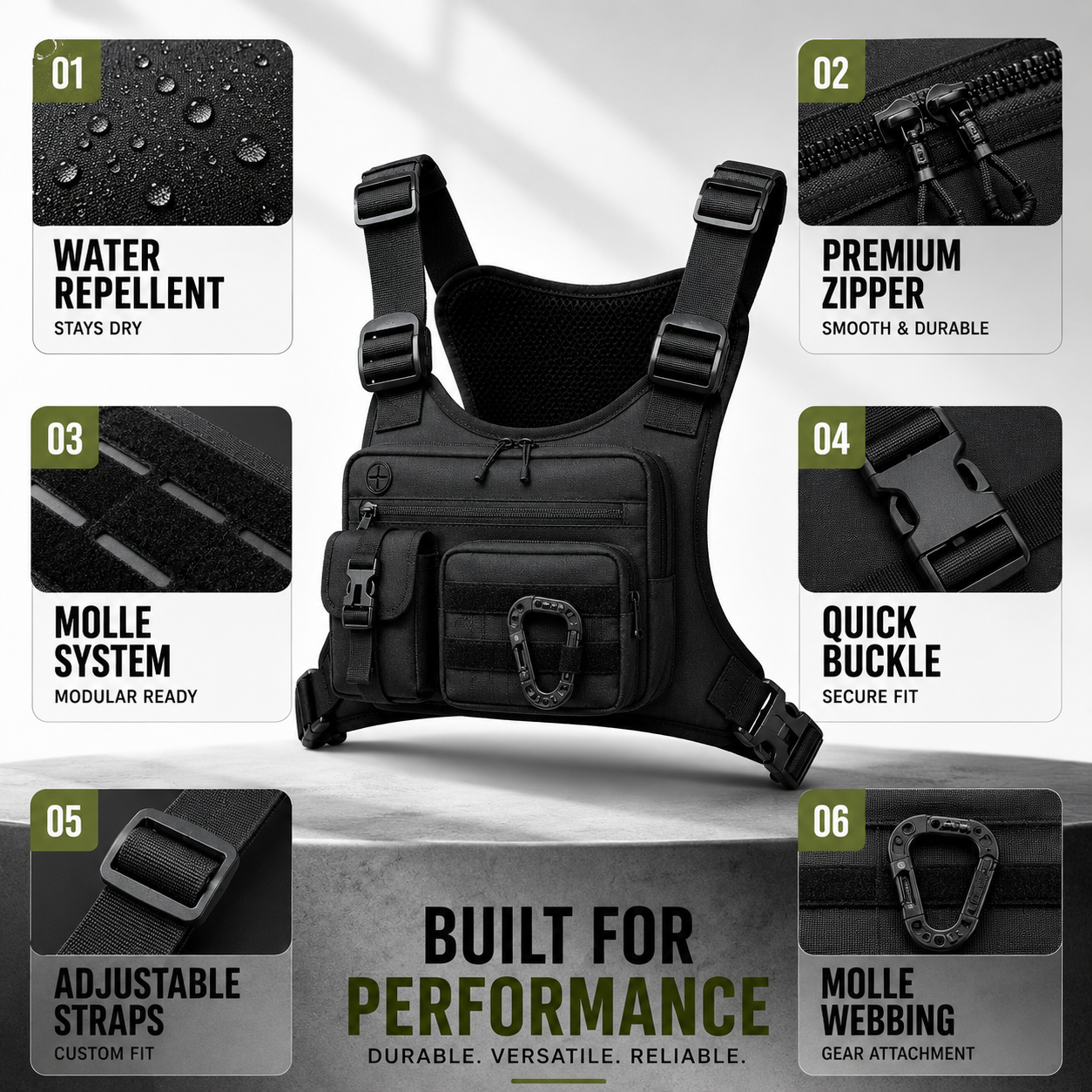 SusanSmith | Valcenta Compact Tactical Chest Rig