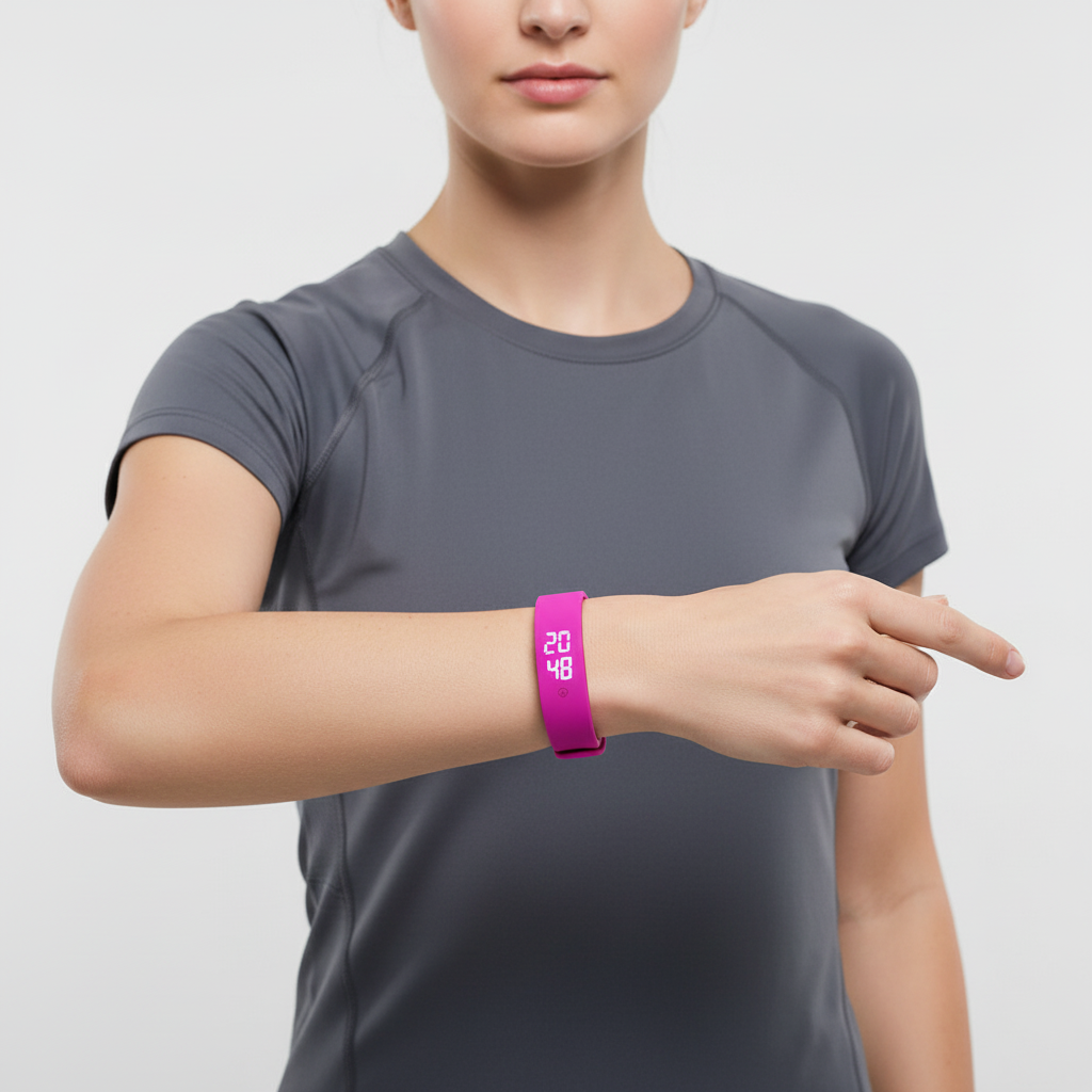SusanSmith | Waterproof Silicone Strap Smartwatch