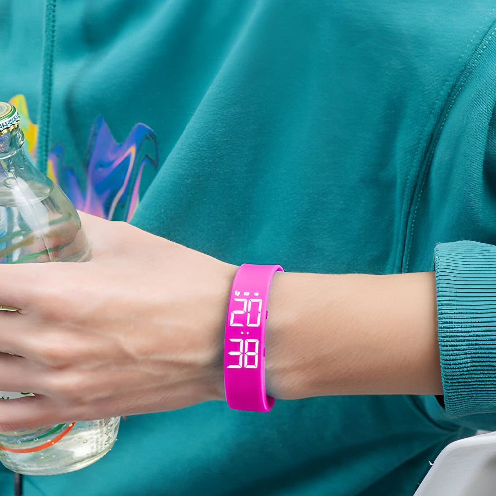 SusanSmith | Waterproof Silicone Strap Smartwatch