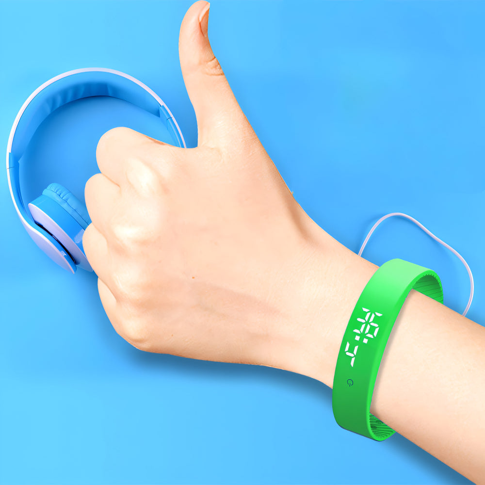 SusanSmith | Waterproof Silicone Strap Smartwatch
