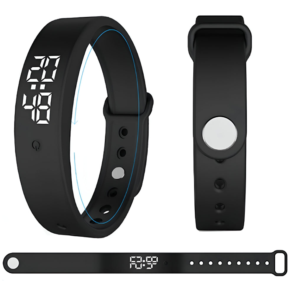 SusanSmith | Waterproof Silicone Strap Smartwatch