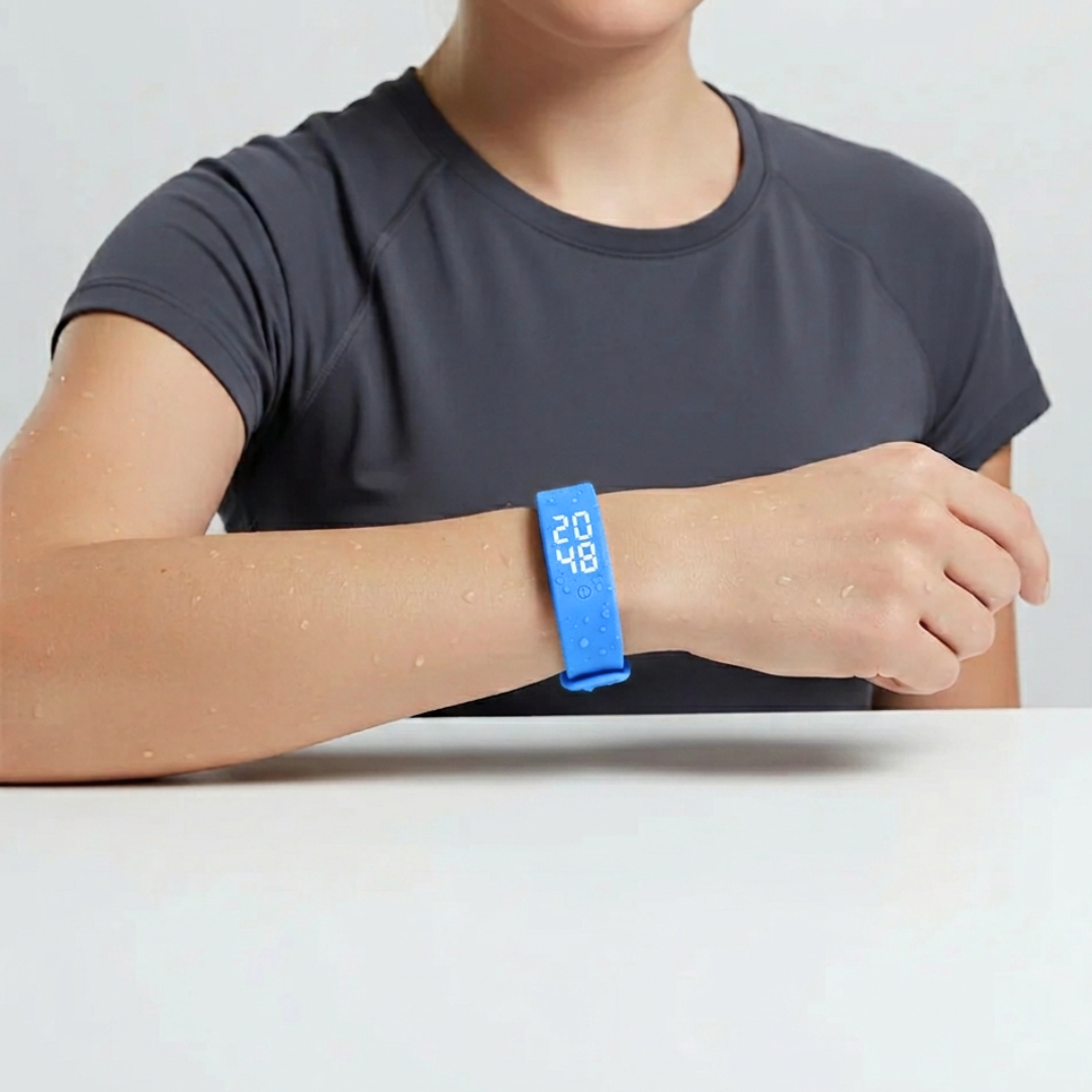 SusanSmith | Waterproof Silicone Strap Smartwatch