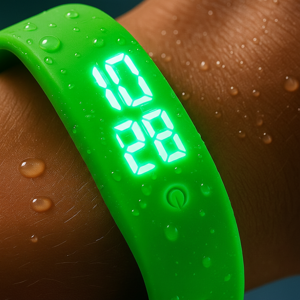 SusanSmith | Waterproof Silicone Strap Smartwatch