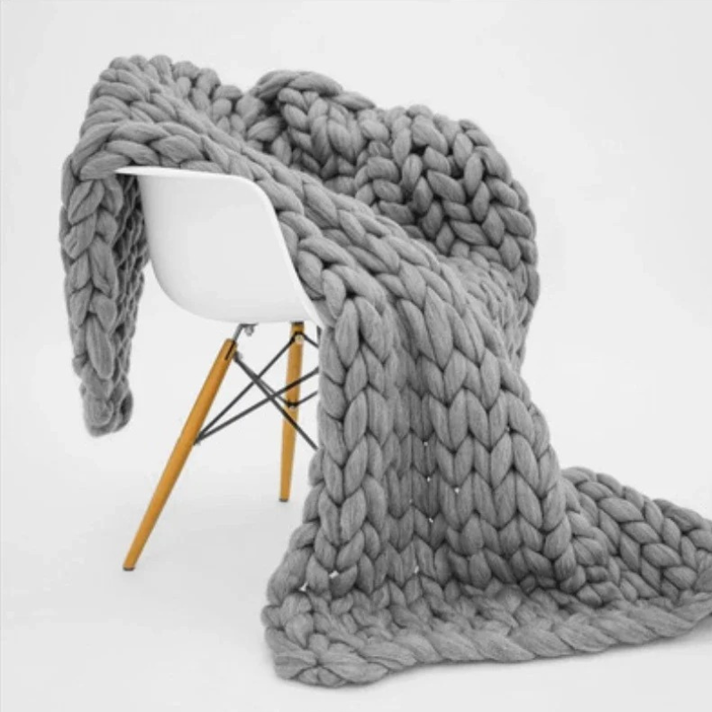SusanSmith | Weighted Organic Cotton Blanket | Breathable, Machine Washable & Ideal for Year-Round Comfort
