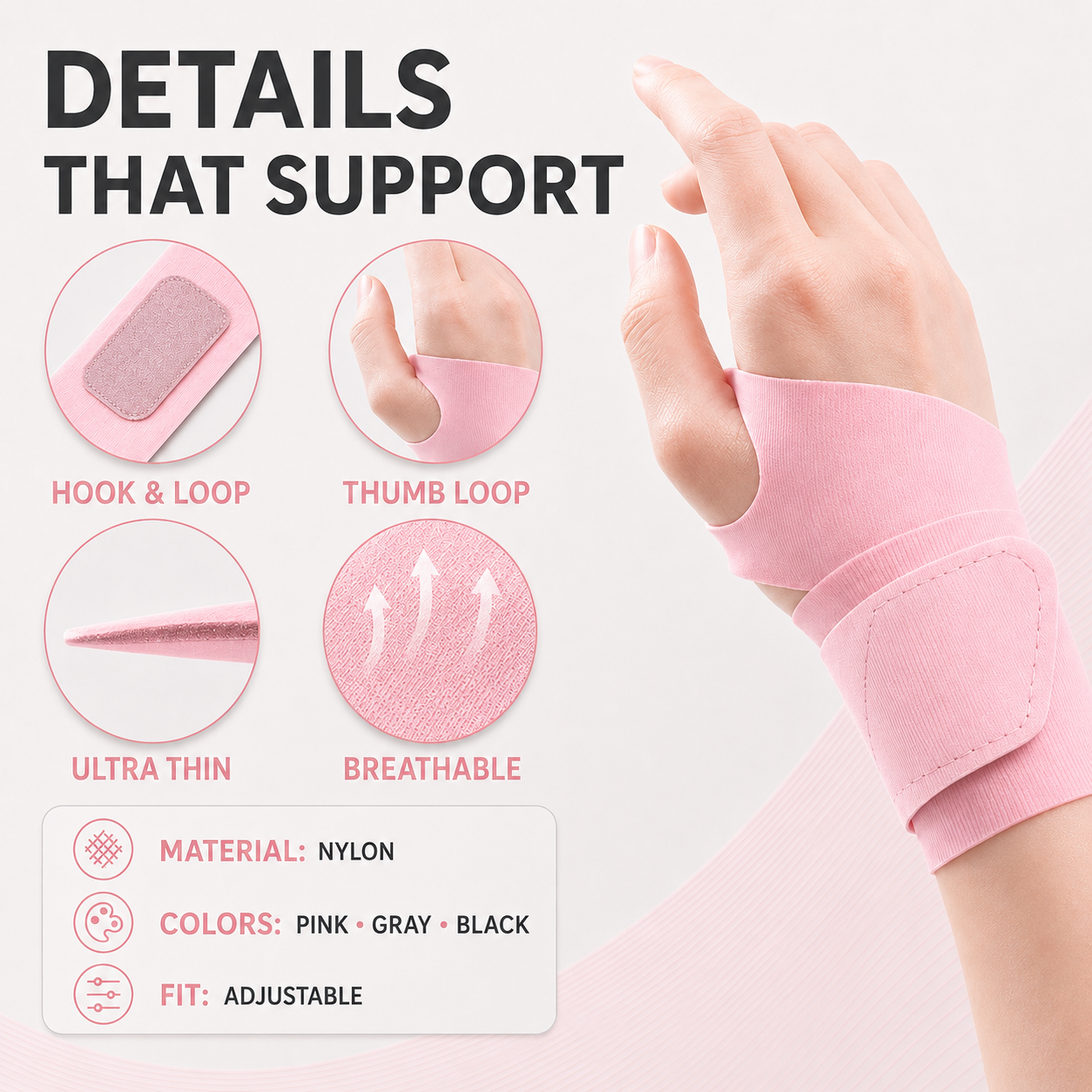 SusanSmith | Wristiva Ultra Thin Wrist Support