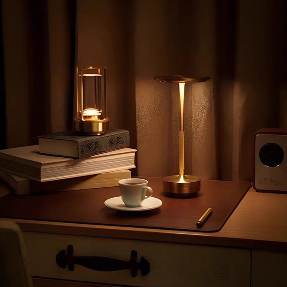 Table Lamp LED with Touch & Rechargeable Function