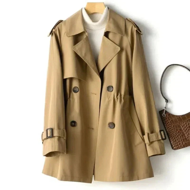 Image of Tara | Women's Double-Breasted Trench Coat