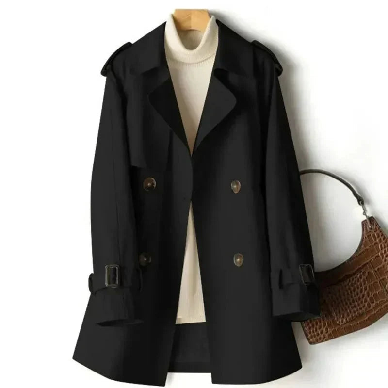 Image of Tara | Women's Double-Breasted Trench Coat