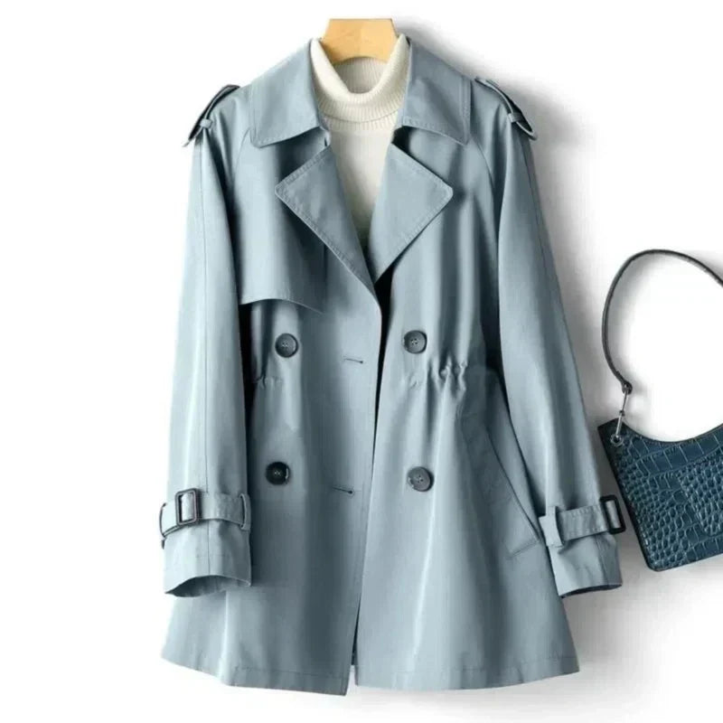 Image of Tara | Women's Double-Breasted Trench Coat