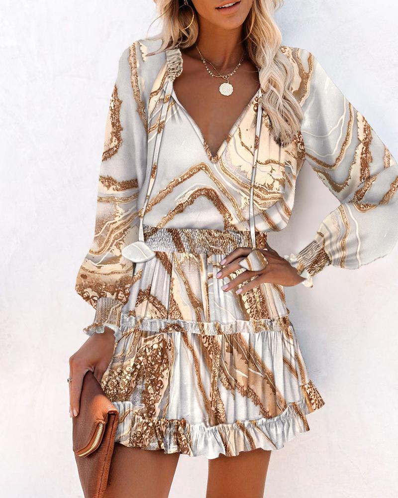 Image of Tara | Women's Long Sleeve Floral Mini Dress