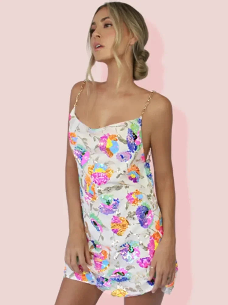 Image of Tatum | Women's Sleeveless Mini Dress
